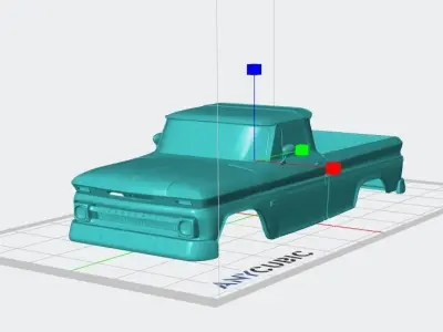 Chevy c10 F 1966 truck  3D print model