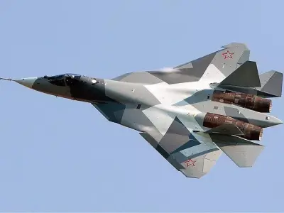 Sukhoi T-50 3D model get