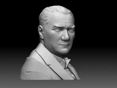 ataturk portrait 3D print model purchase