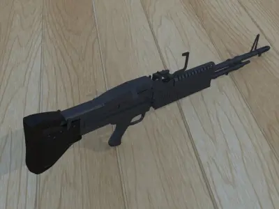 M60 Gun 3D model