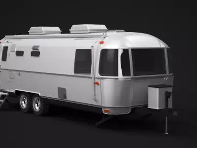 Airstream Food Truck 3D model