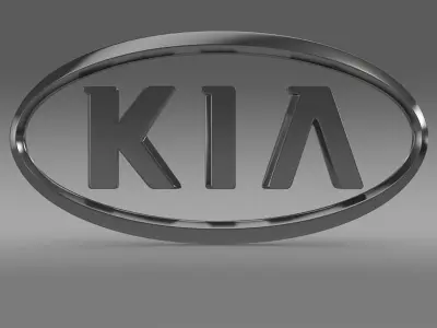 KIA Logo 3D model