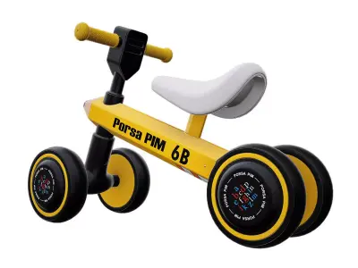 Baby Balance Bike -Pencil 3D model
