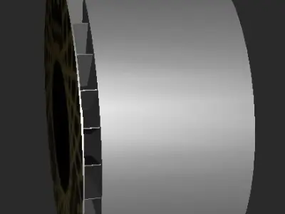 Car Rim Free low-poly 3D model purchase