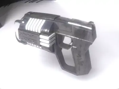BLAST REVOLVER Free low-poly 3D model