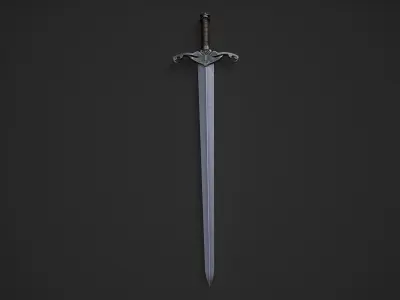 Sword 2 Low-poly 3D model