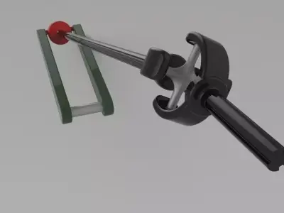 Universal Joint - A simple working of universal joint 3D model