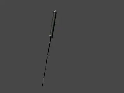 Rambo Knife Low-poly 3D model buy