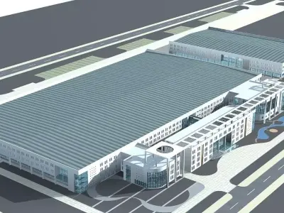 Office Building 3D model 112