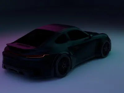 Porsche 911 3D model purchase