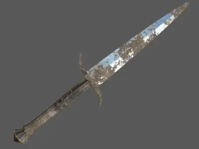 Weapon Bundle Swords and Dagger 3D model