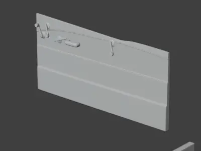 Oldsmobile 88 1954 - 1956 3D print model