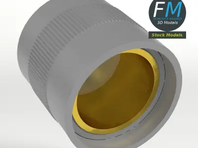 Small knob 3D model