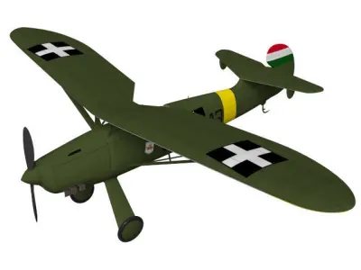 Focke-Wulf fw 56 stosser 3D model purchase