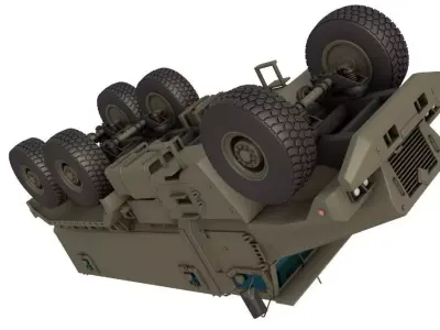 Typhoon-U Ural-63095 3D model