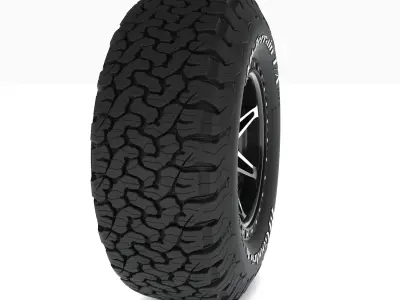 BFGoodrich All-Terrain TA KO2 Tire 3D model