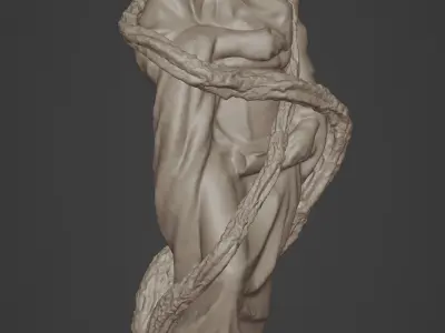 Kaliope 3D scanned model Free 3D model