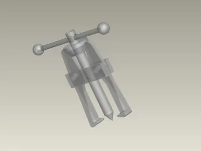 gear puller assmb Free 3D model