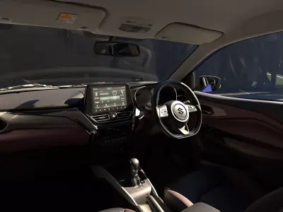 Highpoly car fronx 3D model