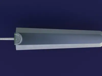 DragonSlayer Sword Low-Poly Low-poly 3D model