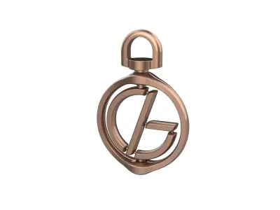 Logo Keychain 3D print model