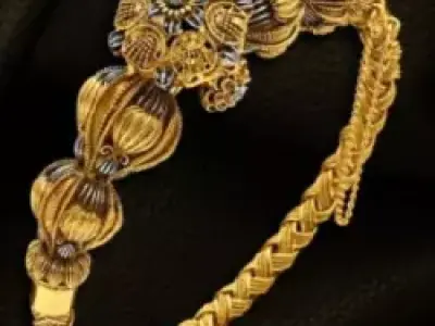 Fusion Bangle antique 01 3D print model