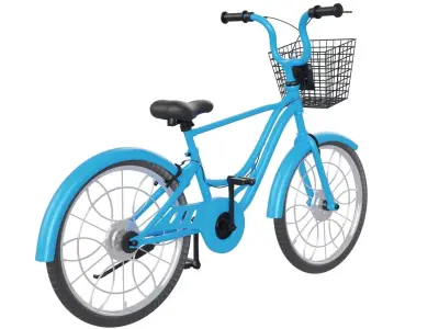 Bicycle 3D model 7