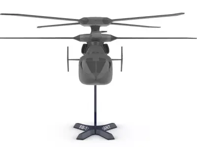 SB-1 Defiant 3D print model