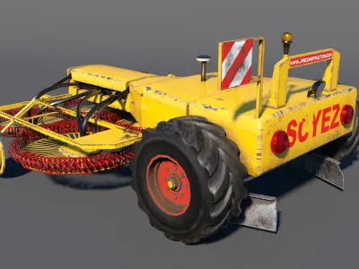 3D Soyes stripper Low-poly 3D model