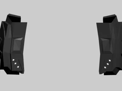 Forearm plate Armour  3D model