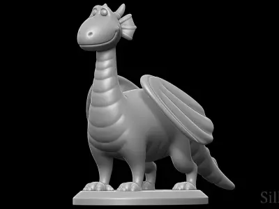 Sorrel Ben Firedrake and Nettlebrand - Dragon Rider 3D print model