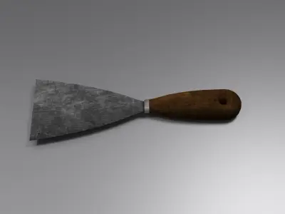 Spatula - Used look Free 3D model