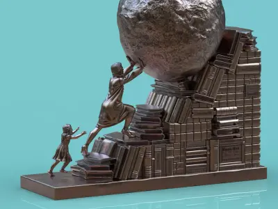 The Cost of Greatness - Modern Sisyphus Part 3 3D print model
