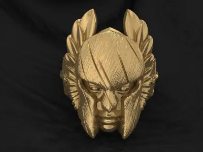 Spartan ring 3D print model