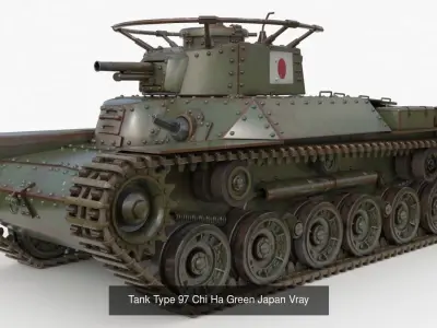 Tank Collection Vray 003 3D Model Pack