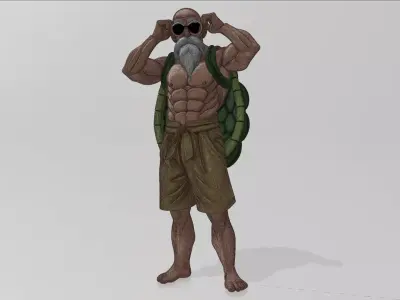 Master Roshi 3D model