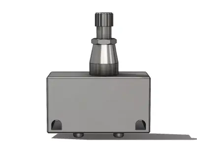 Regulador de Fluxo SMC AS3000 Flow Regulator 3D model