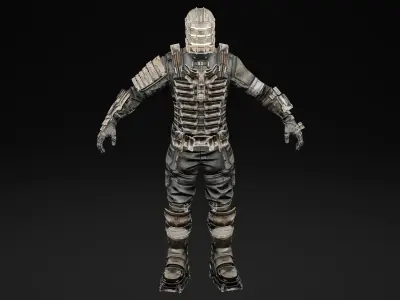 Isaac Clarke - Dead Space Character 3D model