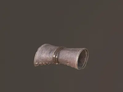 Leather Armband Free low-poly 3D model