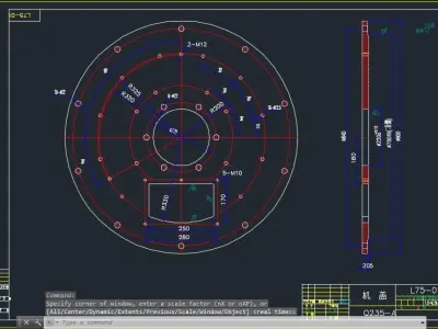 PCL750-4 VERTICAL CRUSHER COMPLETE DRAWING 3D model