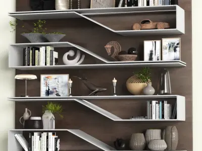 Decorative Set 23 rack 9 3D model