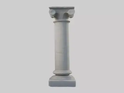 Stonepillar Model Low-poly 3D model