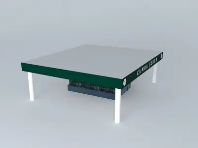 Çumra Sugar Factory Entrance Free 3D model