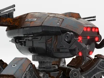 Spider Tank 3D model