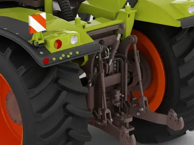 Claas Xerion 2014 3D model