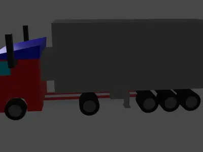 Truck model 3D model