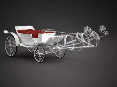 Hearse and Carriages Pack