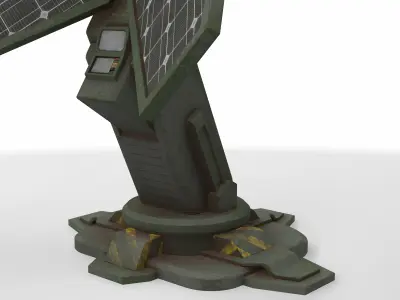 solar panel 01 3D model