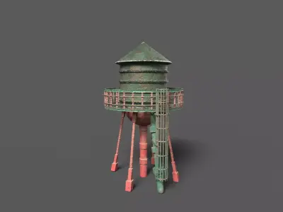 Water Tank 3D model purchase