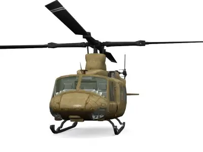 UH 1 Y Venom Low-poly 3D model purchase